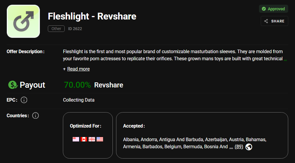 Fleshlight screenshot