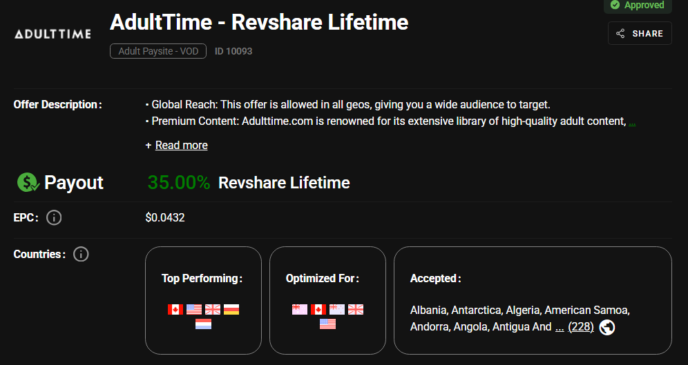 AdultTime screenshot