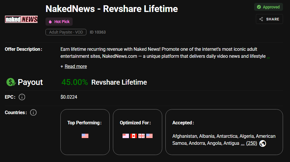 NakedNews screenshot