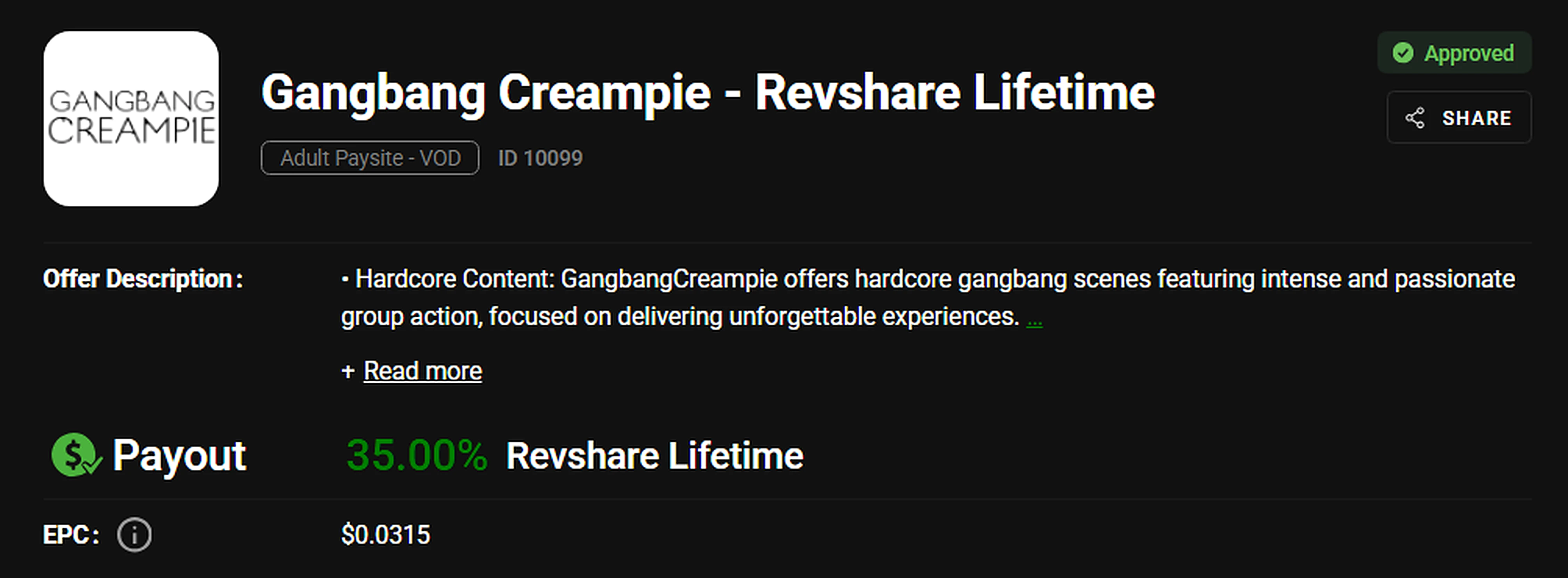 Gangbang Creampie screenshot