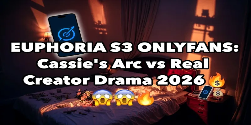 Euphoria S3 OnlyFans: Cassie's Arc vs Real Creator Drama 2026