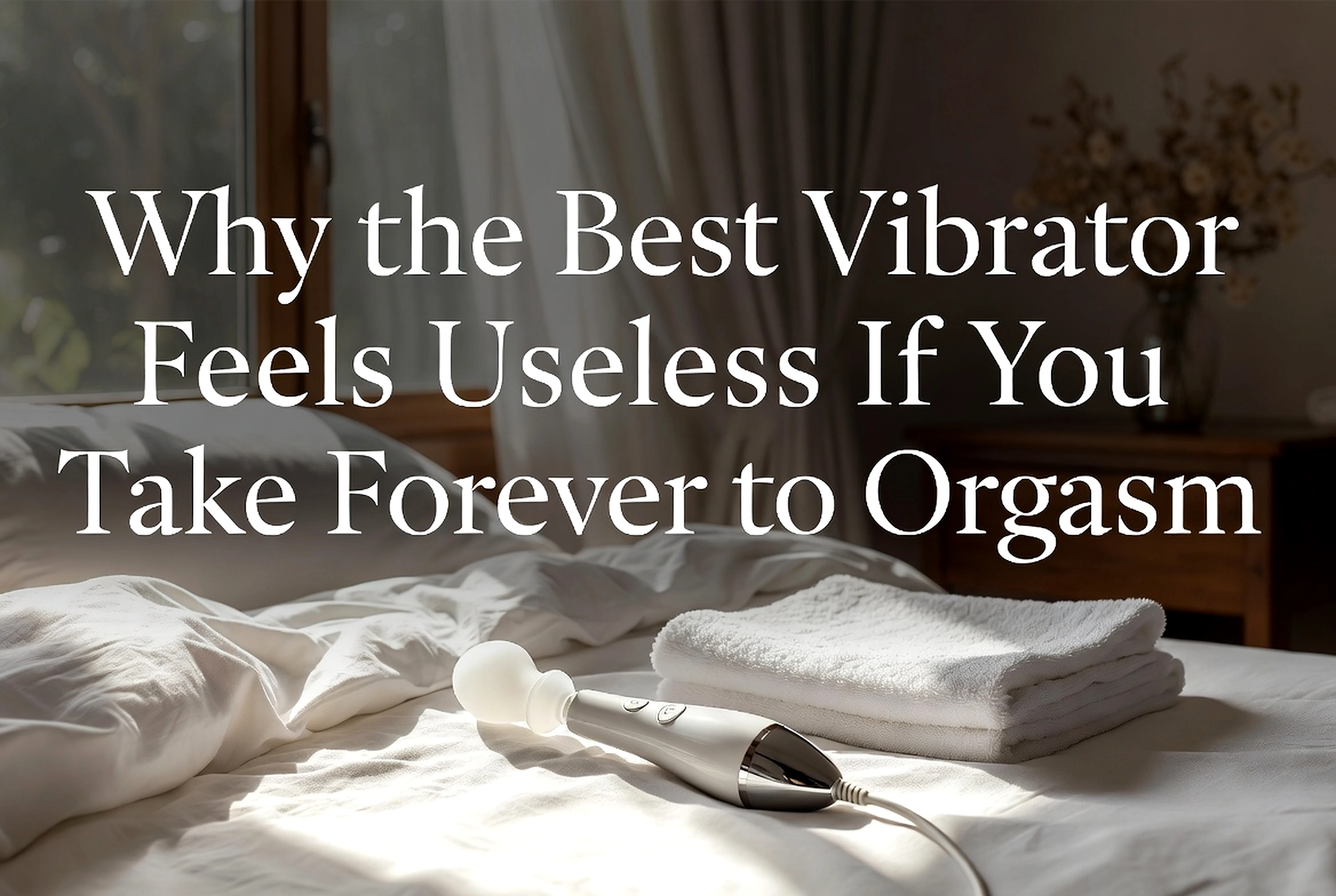 Why Vibrators Feel Useless When You Take Forever to Orgasm