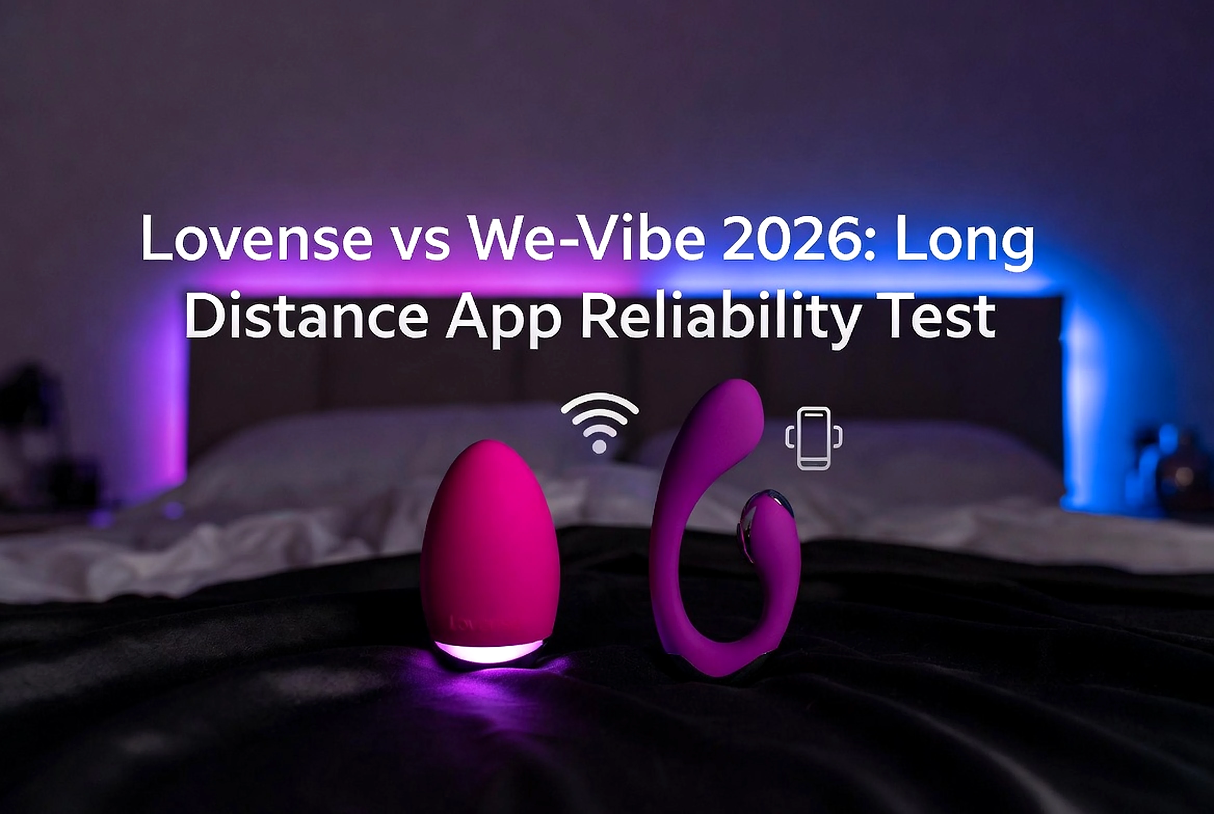 Lovense vs We-Vibe 2026: Long Distance App Reliability Test