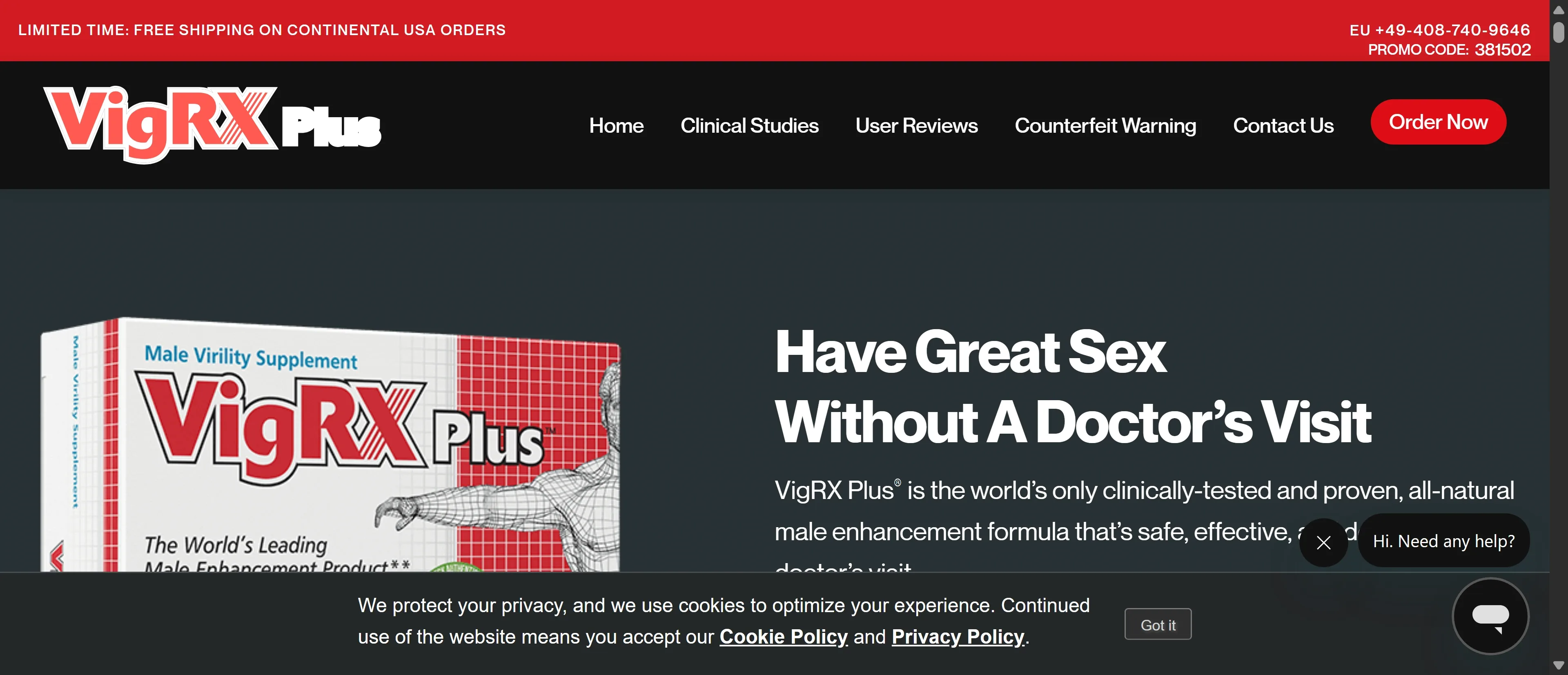 VigRX Plus screenshot
