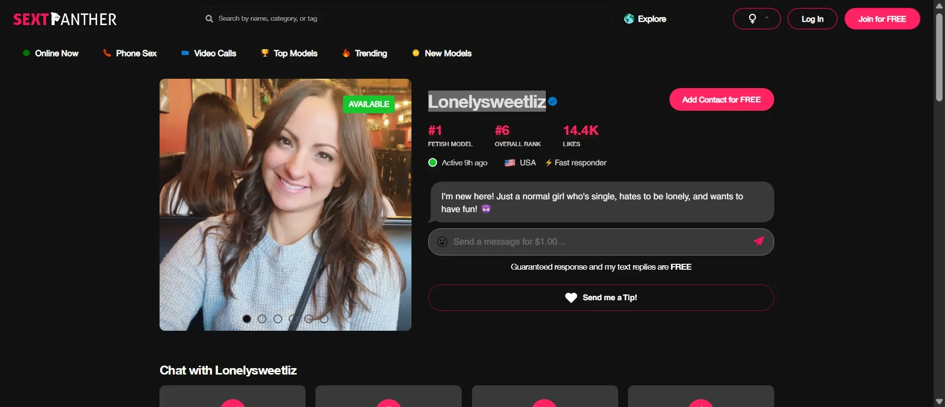 Lonelysweetliz screenshot