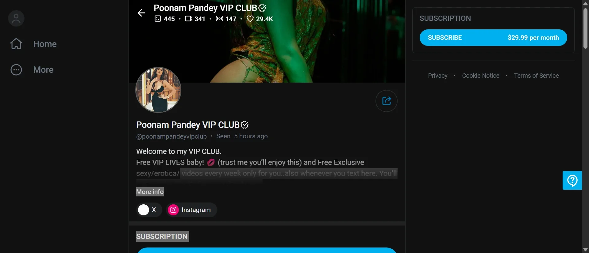 Poonam Pandey screenshot