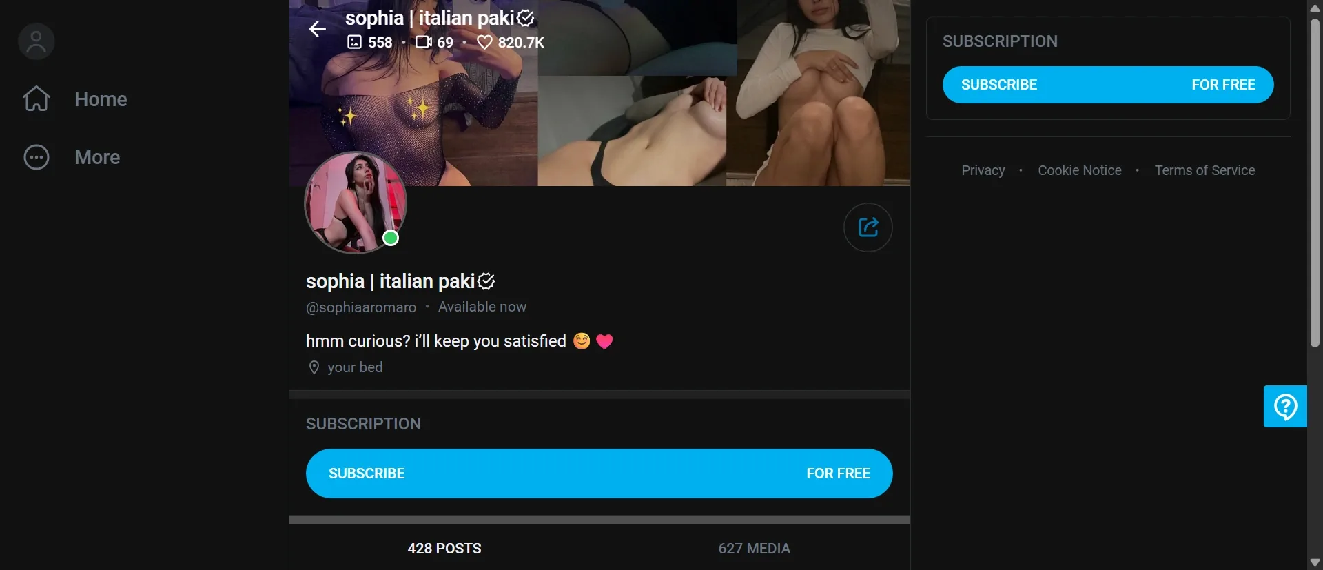 Sophia Aromaro screenshot