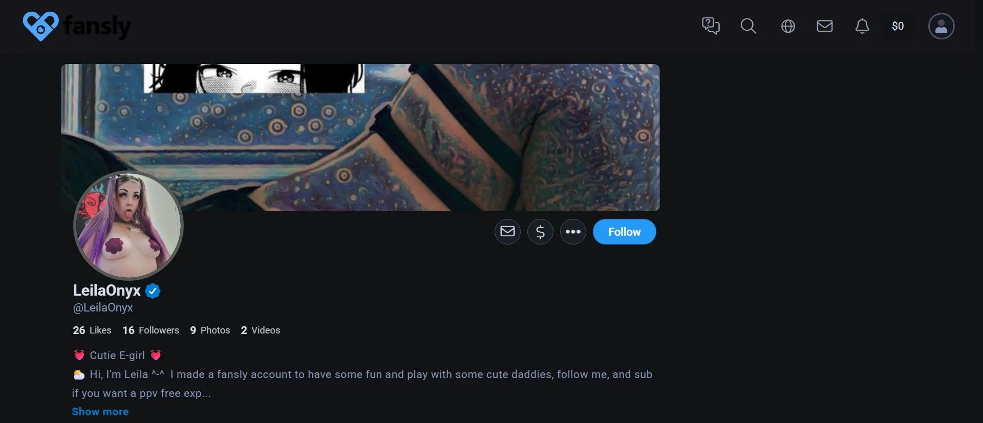 LeilaOnyx screenshot