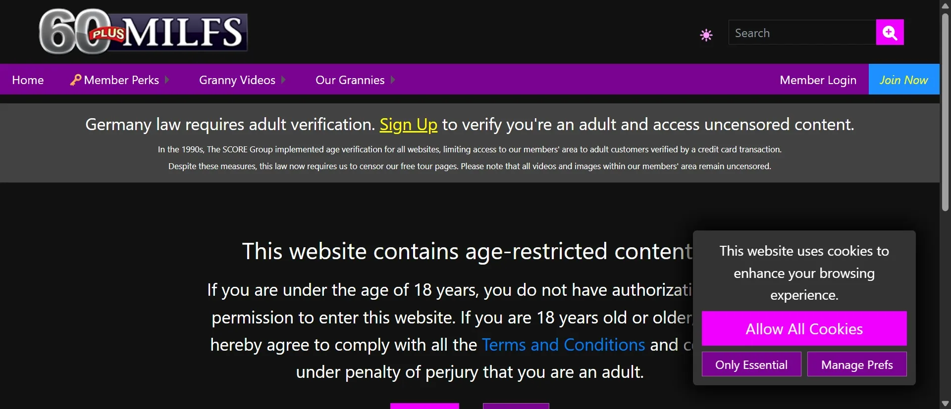 60PlusMILFs screenshot