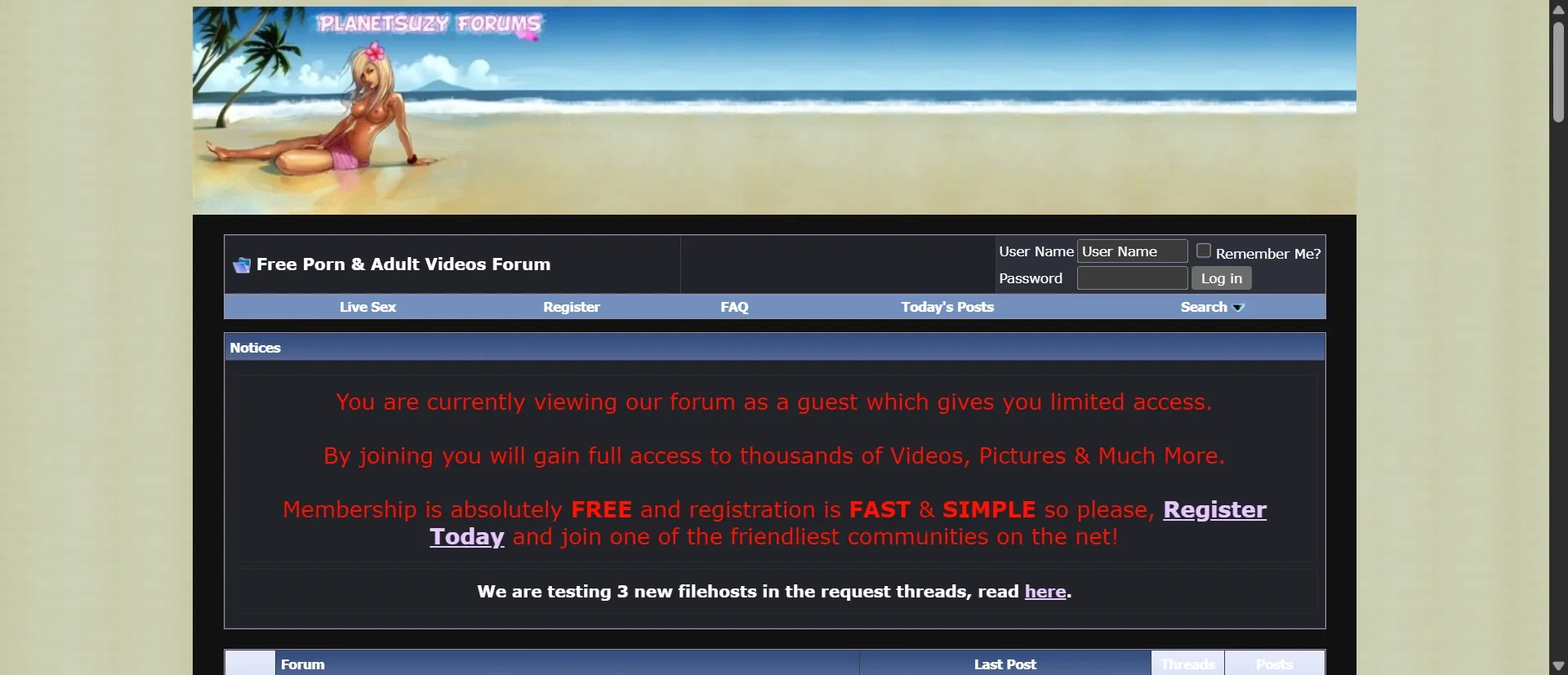 PlanetSuzy screenshot