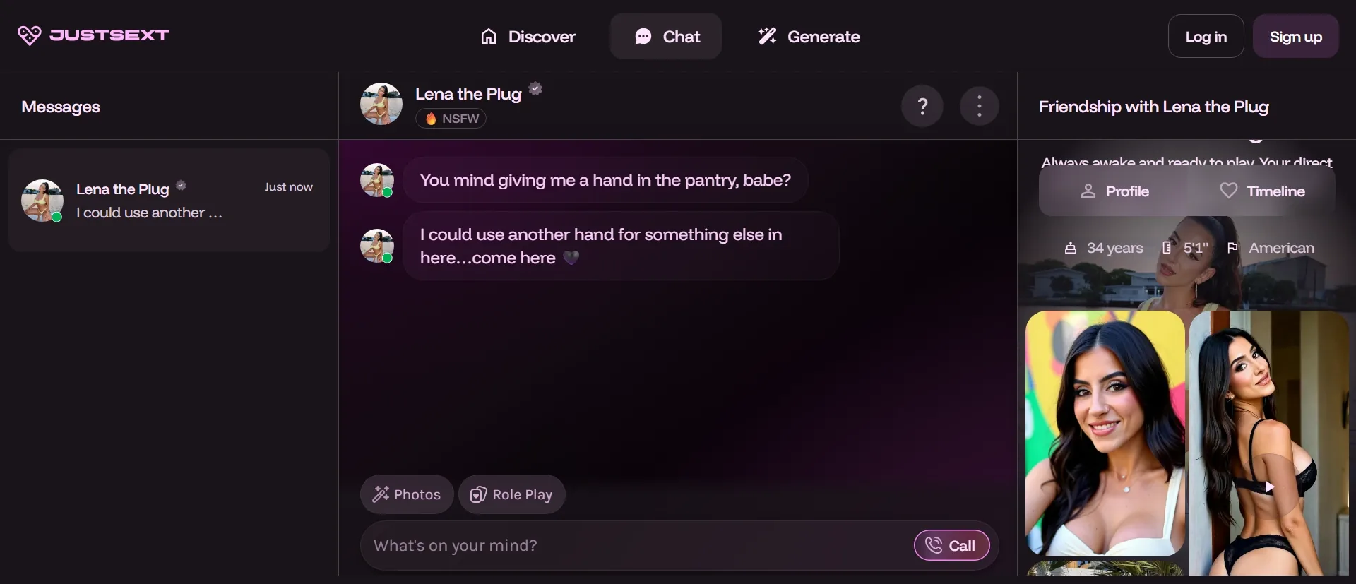 Lena The Plug screenshot