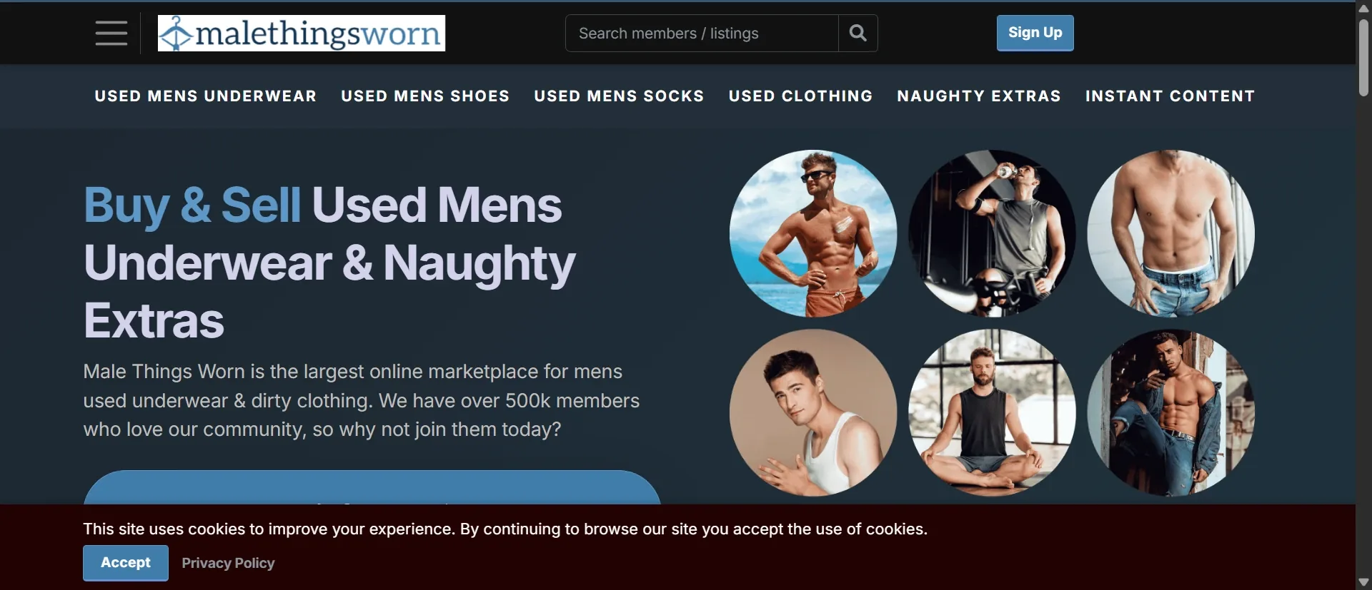 Male Things Worn screenshot