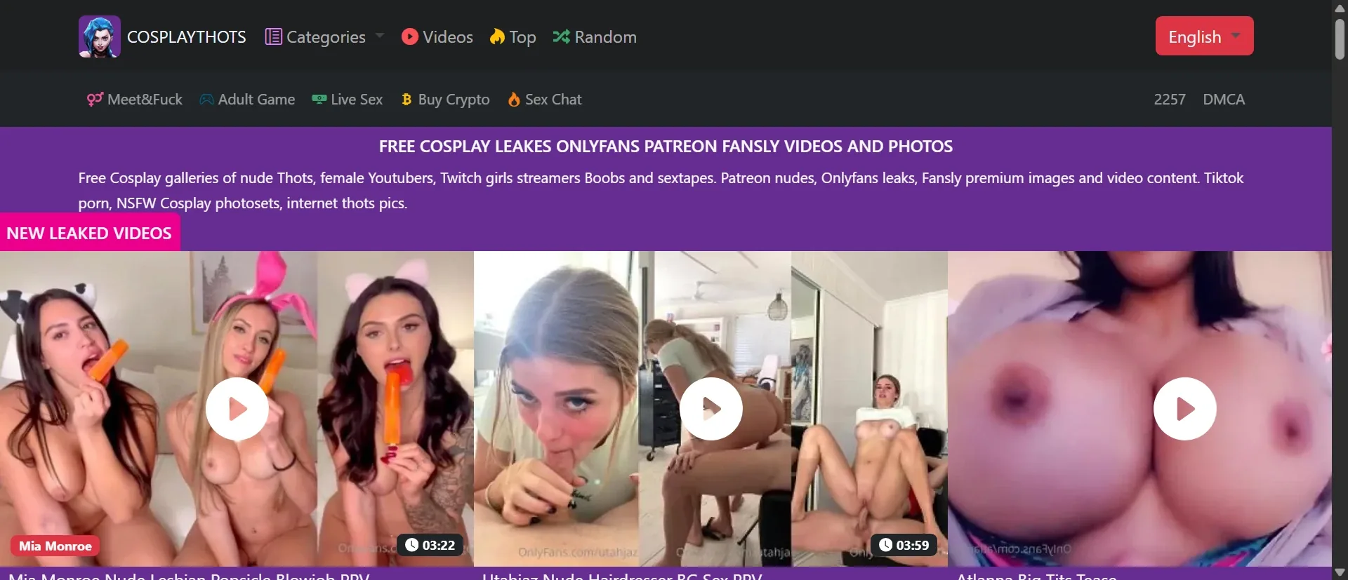 Cosplay Thots screenshot