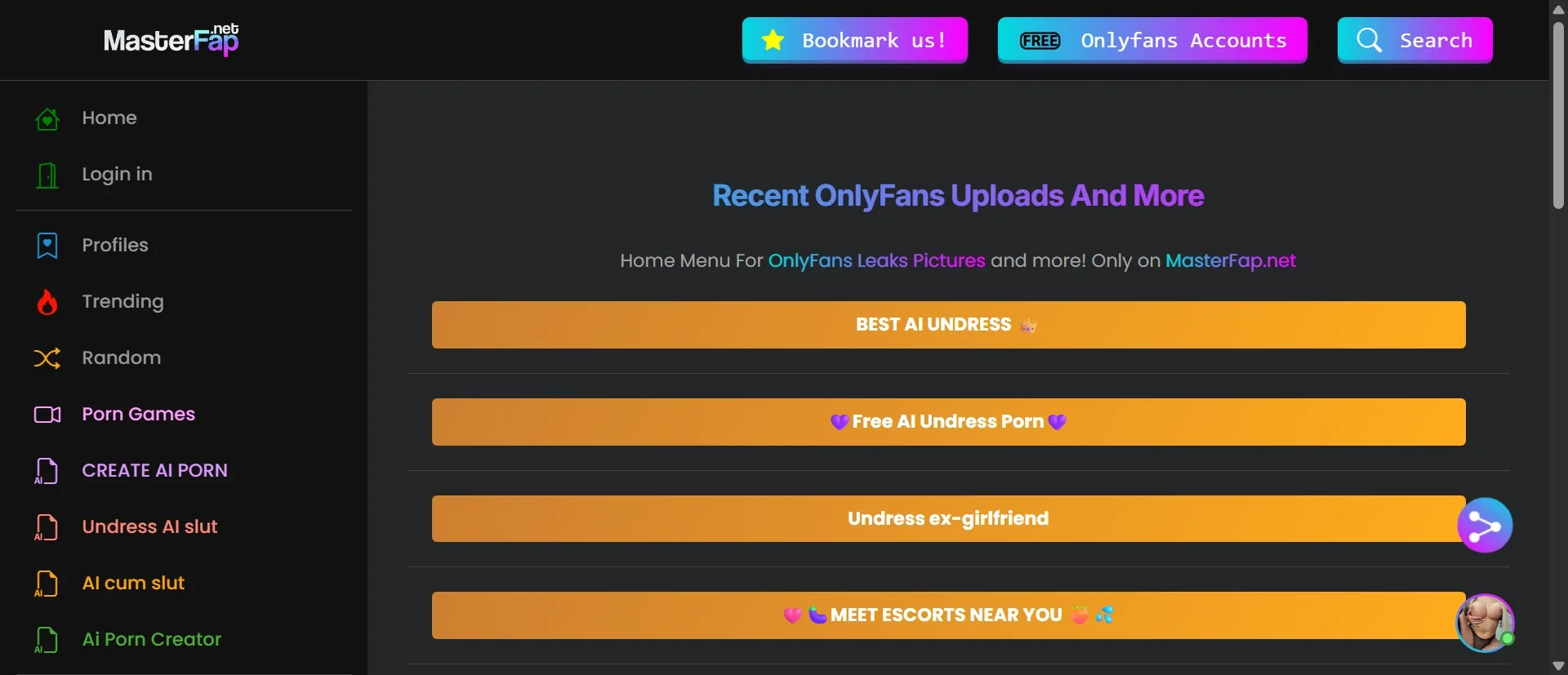 MasterFap screenshot