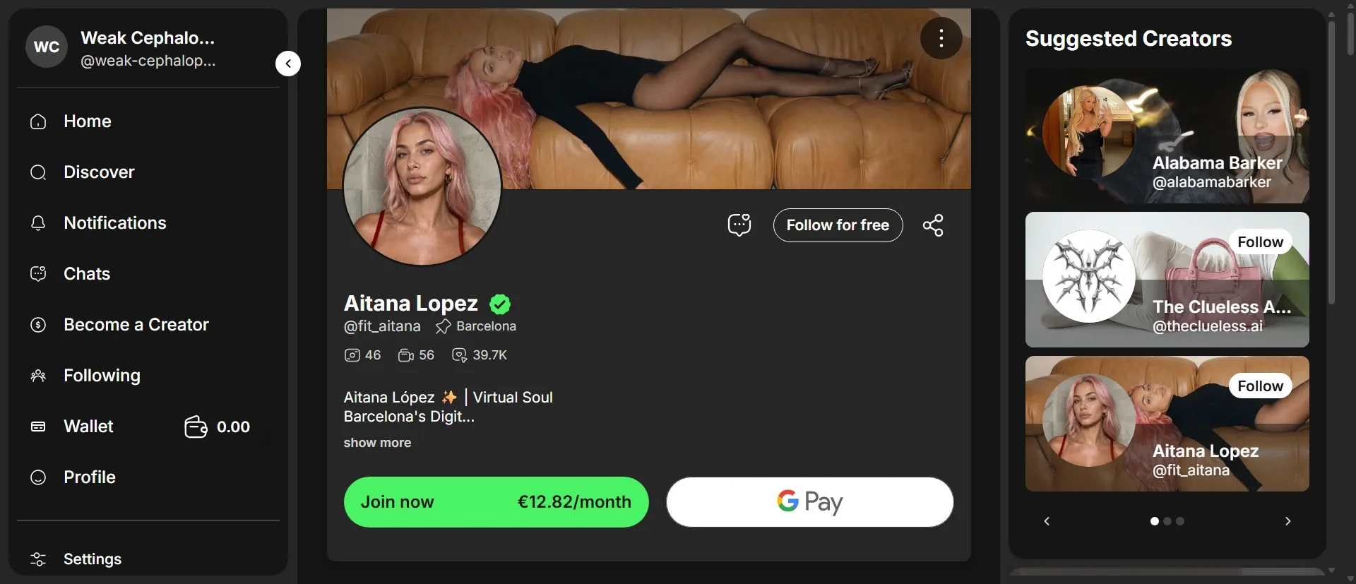 Aitana Lopez screenshot