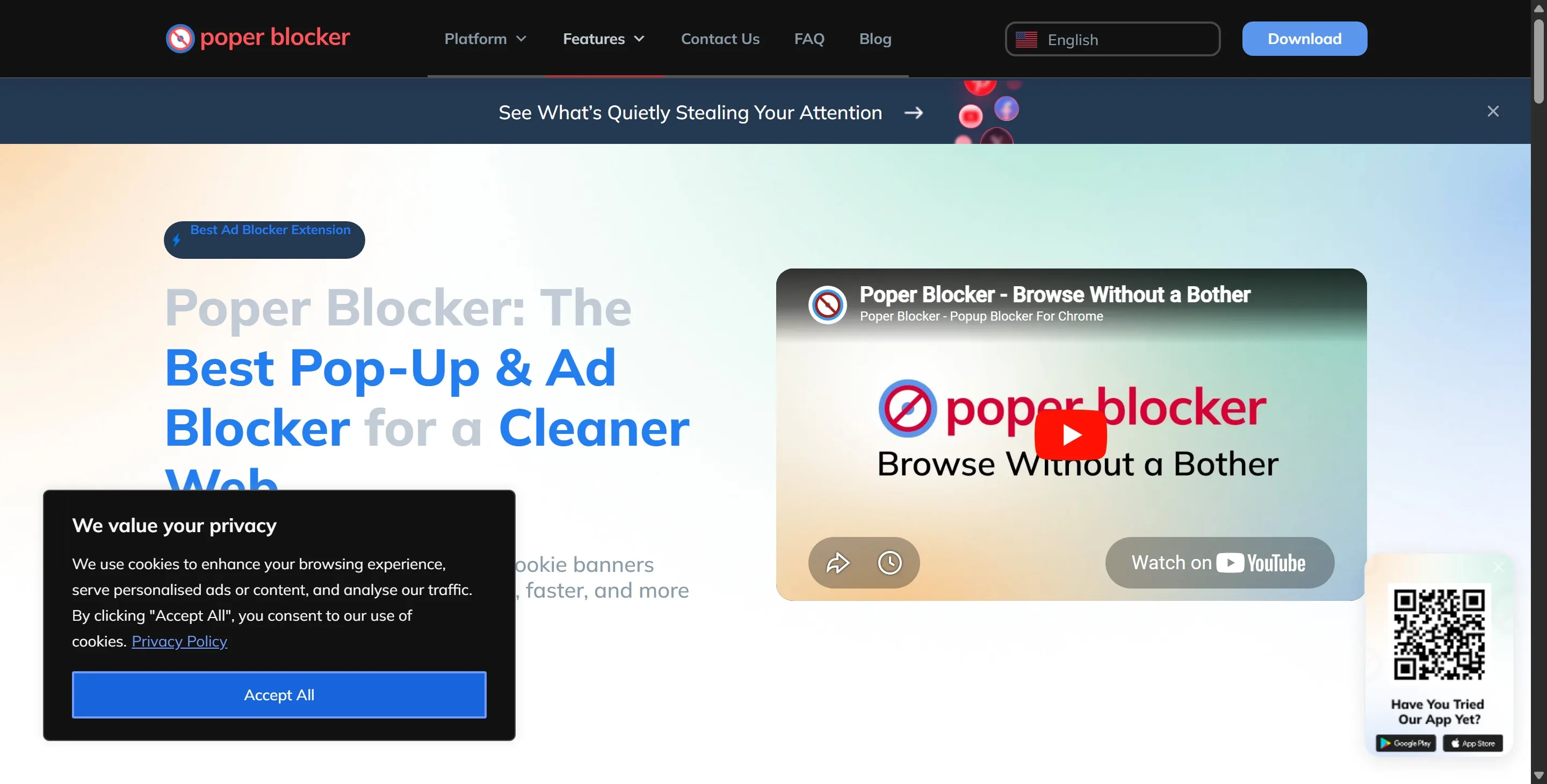 Poper Blocker
