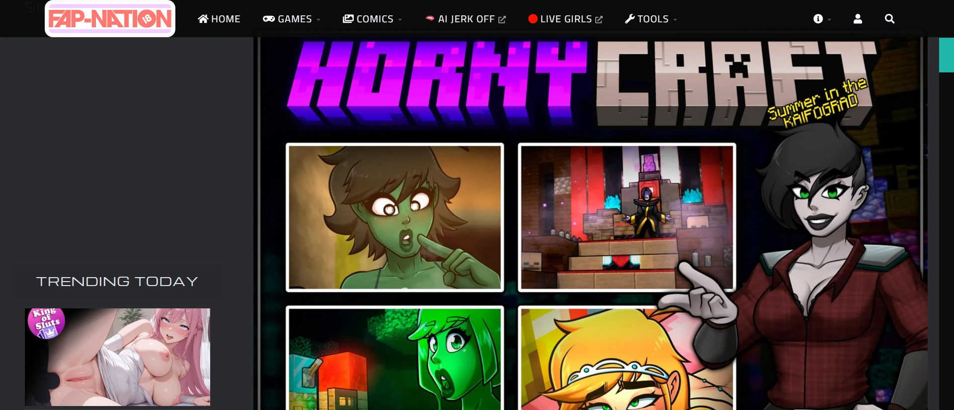 HornyCraft screenshot