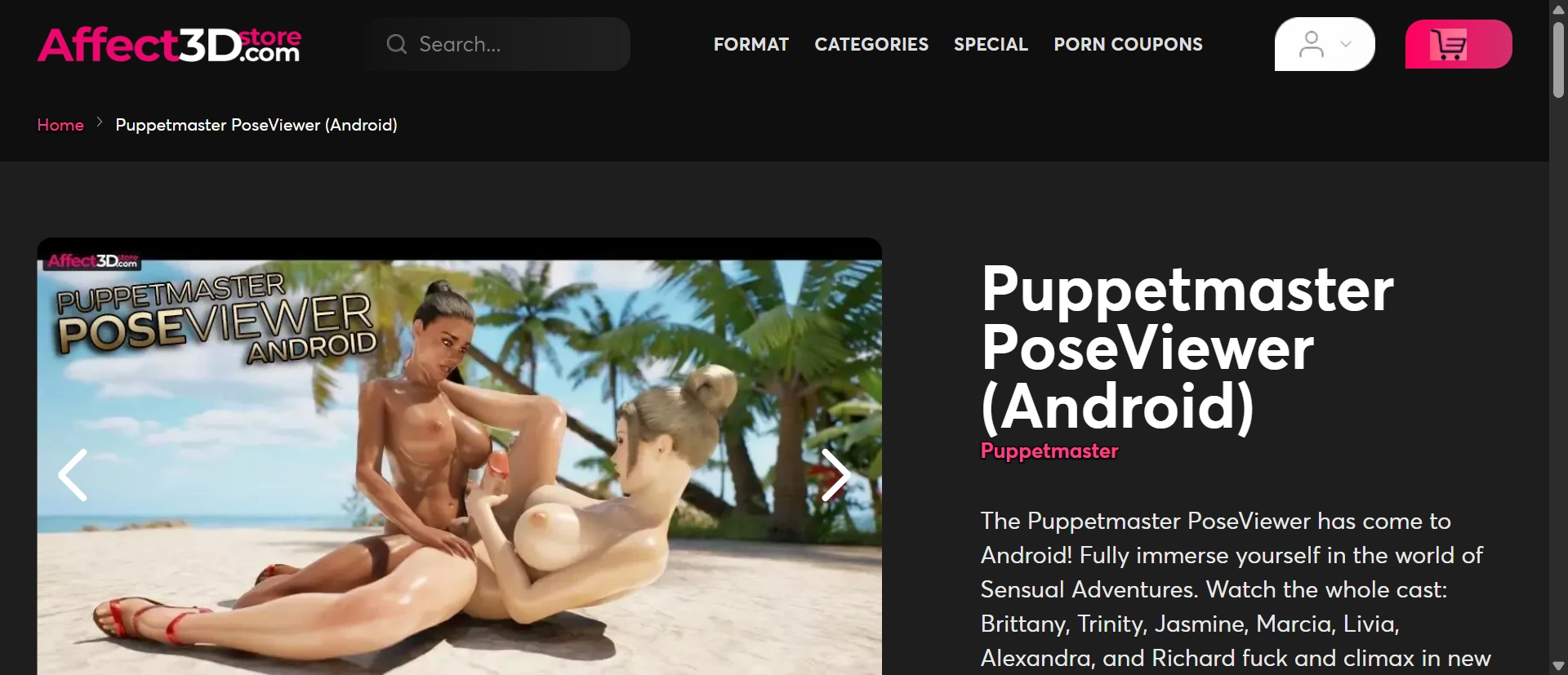PoseViewer screenshot