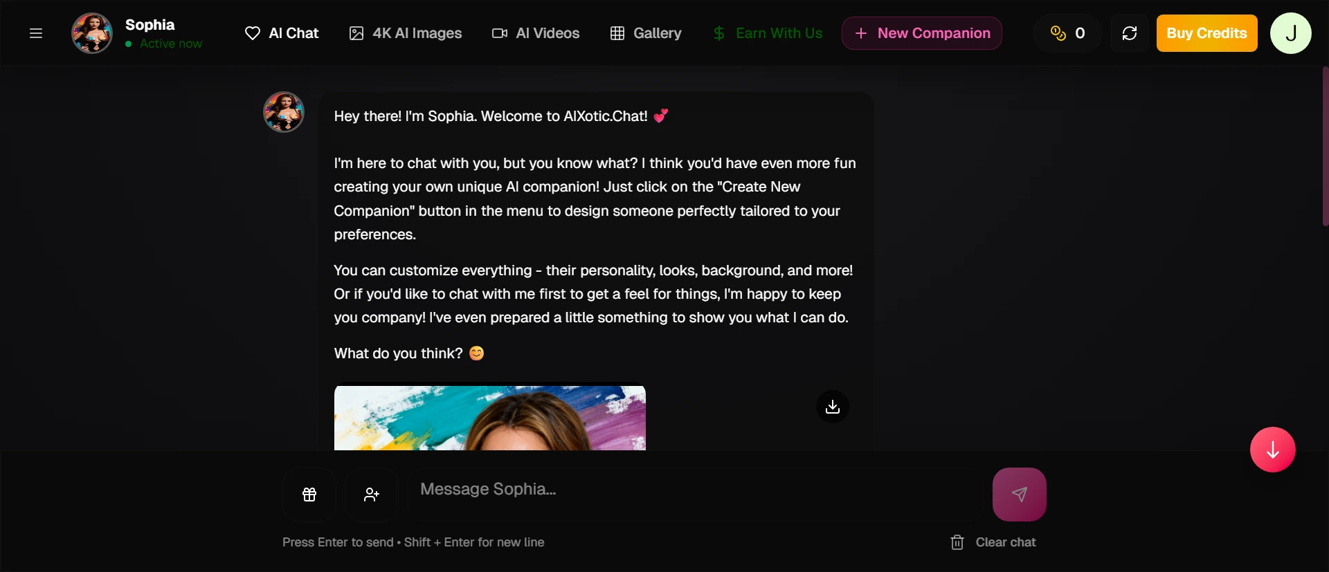 Aixotic AI screenshot