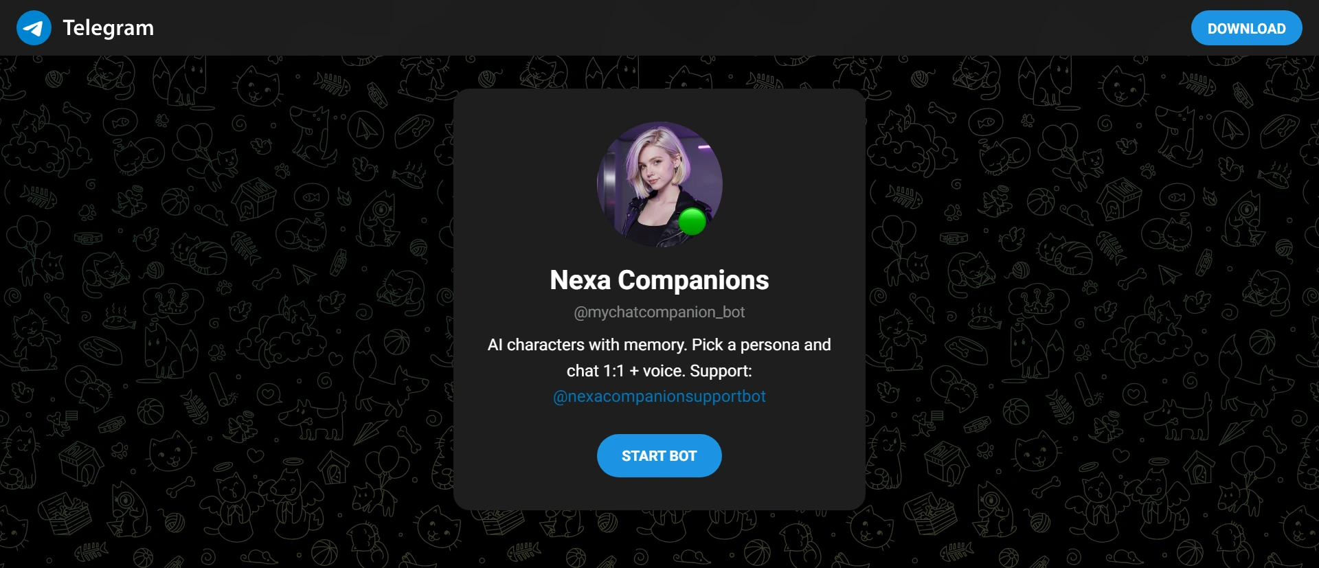 Nexa Companions screenshot