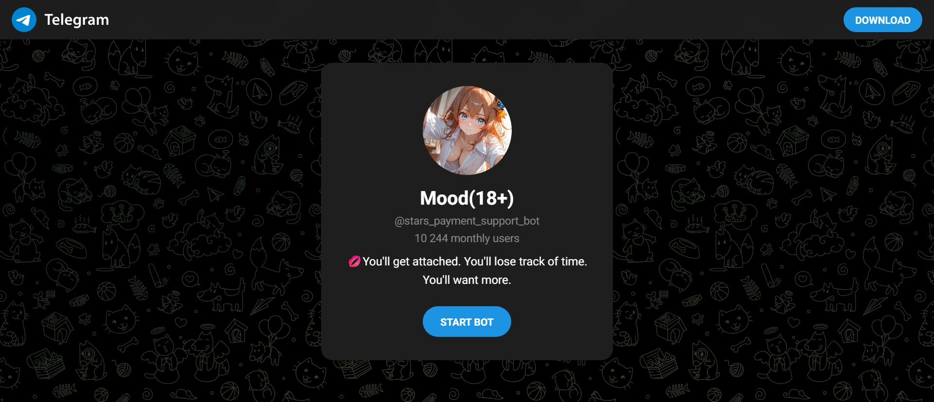 Mood 18+ screenshot