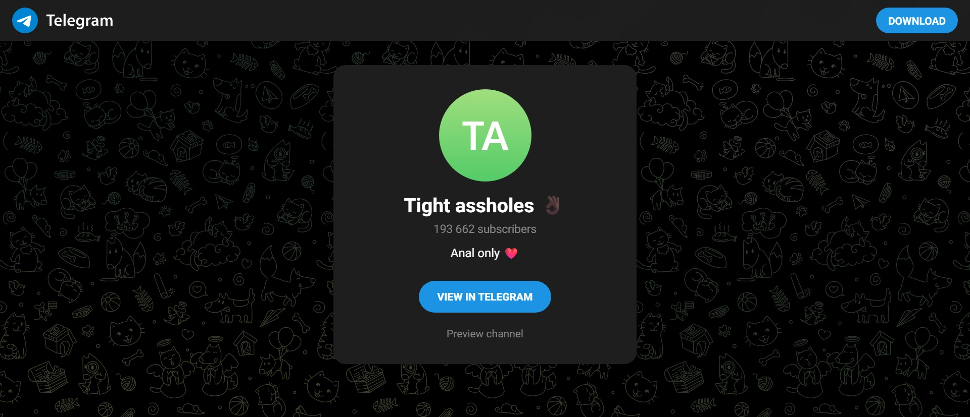 Tight Assholes