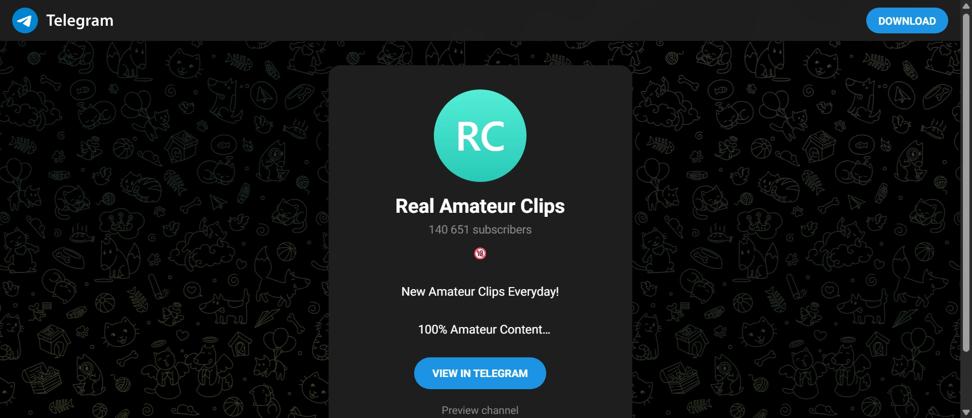 Real Amateur Clips screenshot