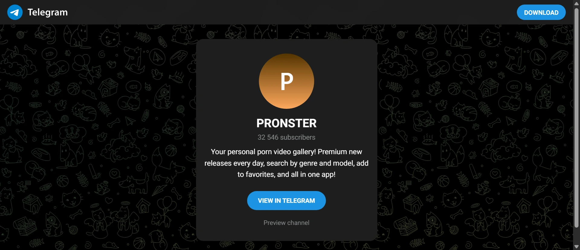 Pronster screenshot