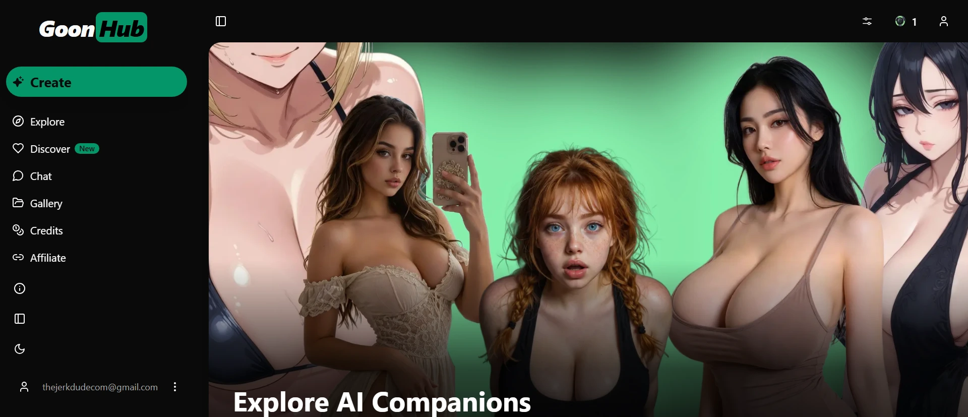 GoonHub screenshot