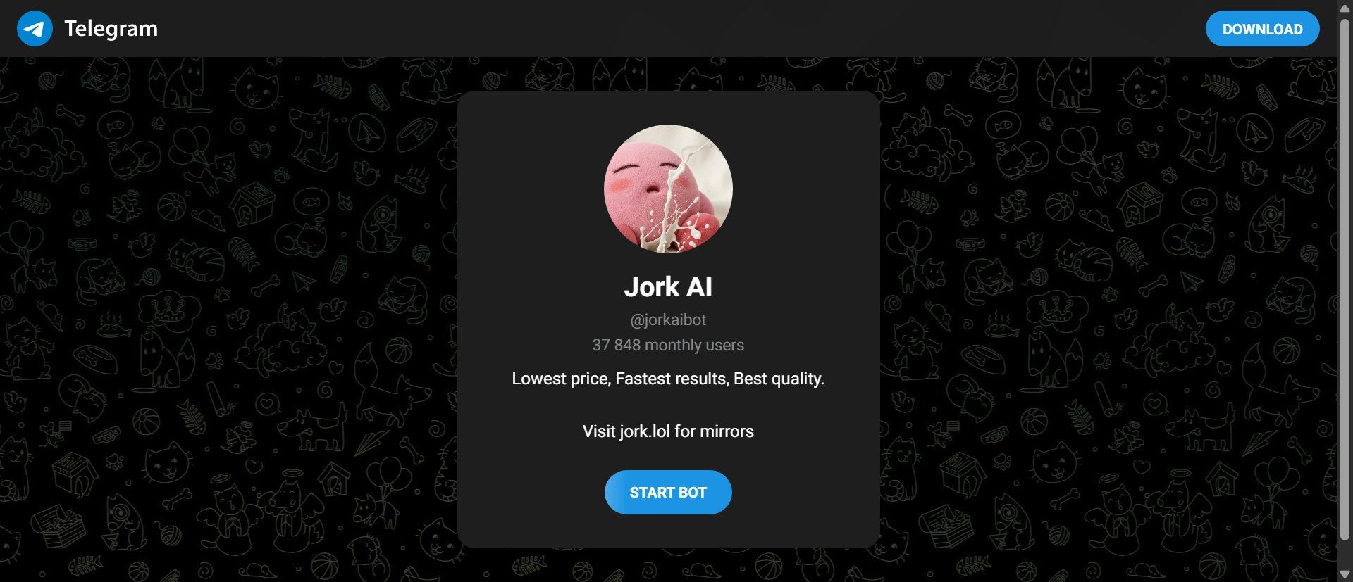 Jork AI screenshot