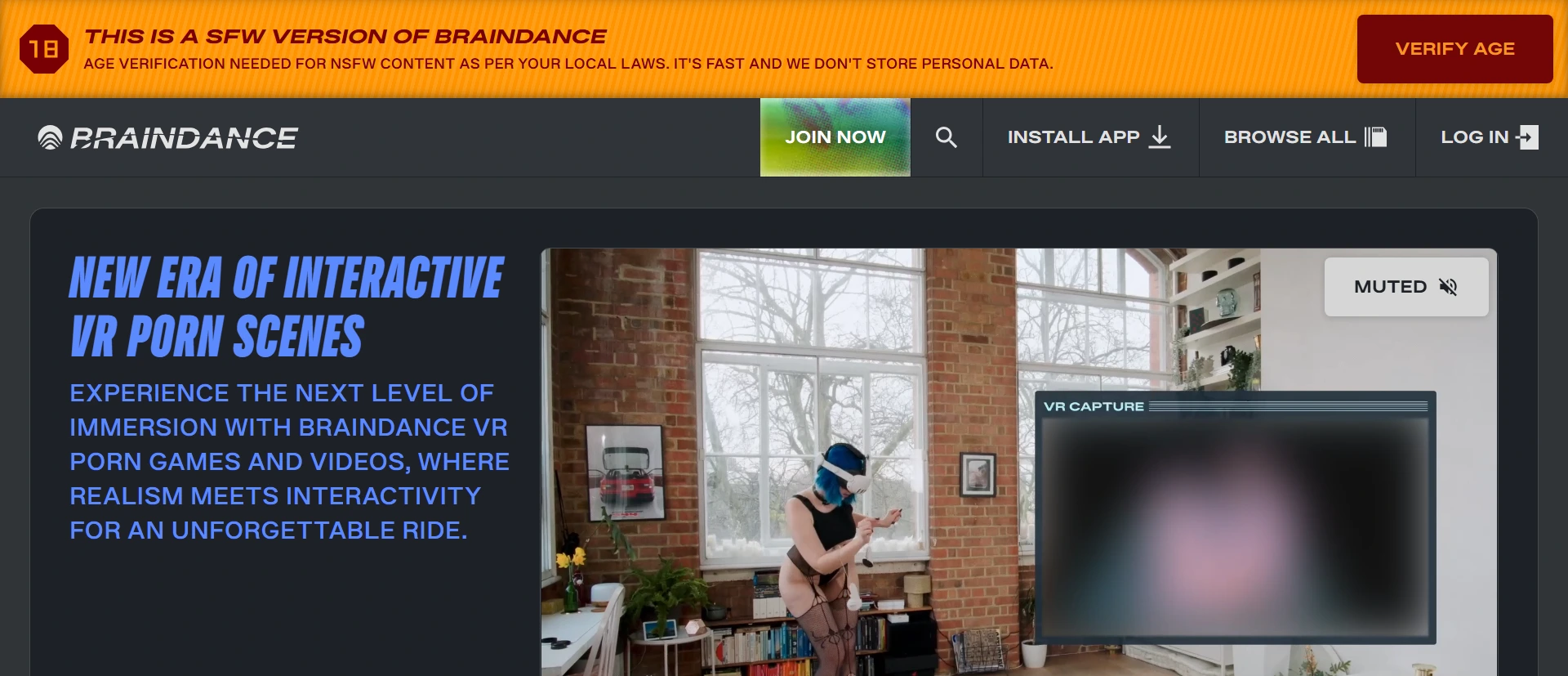 BraindanceVR screenshot