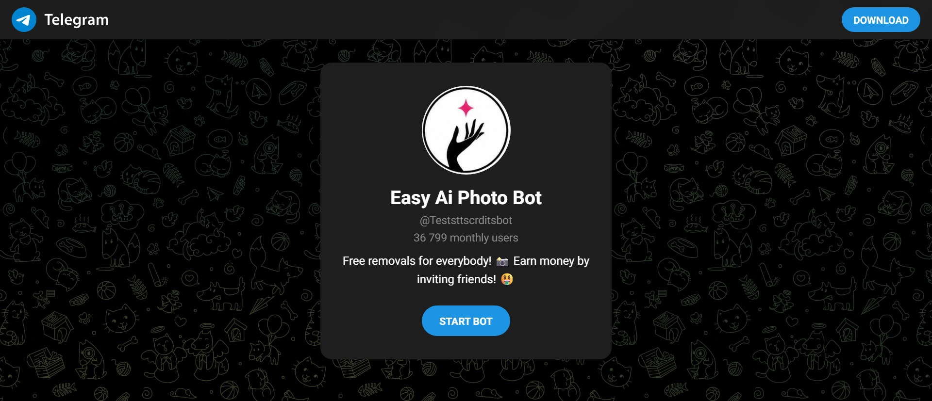 Easy AI Photo Bot screenshot