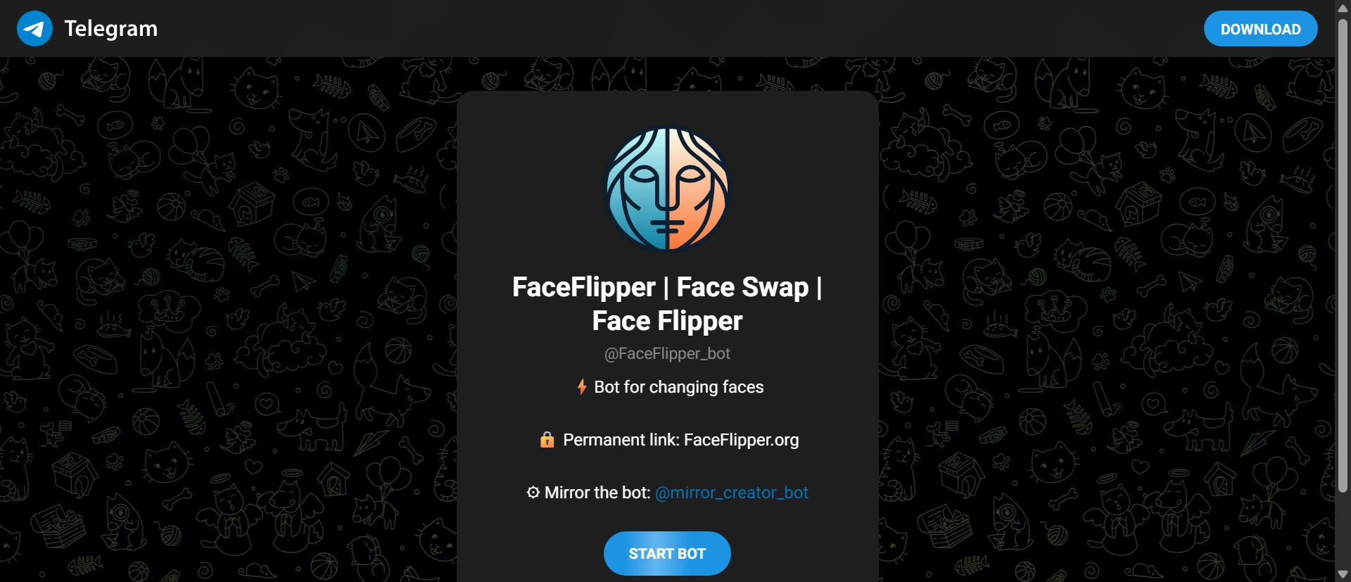 FaceFlipper Bot screenshot