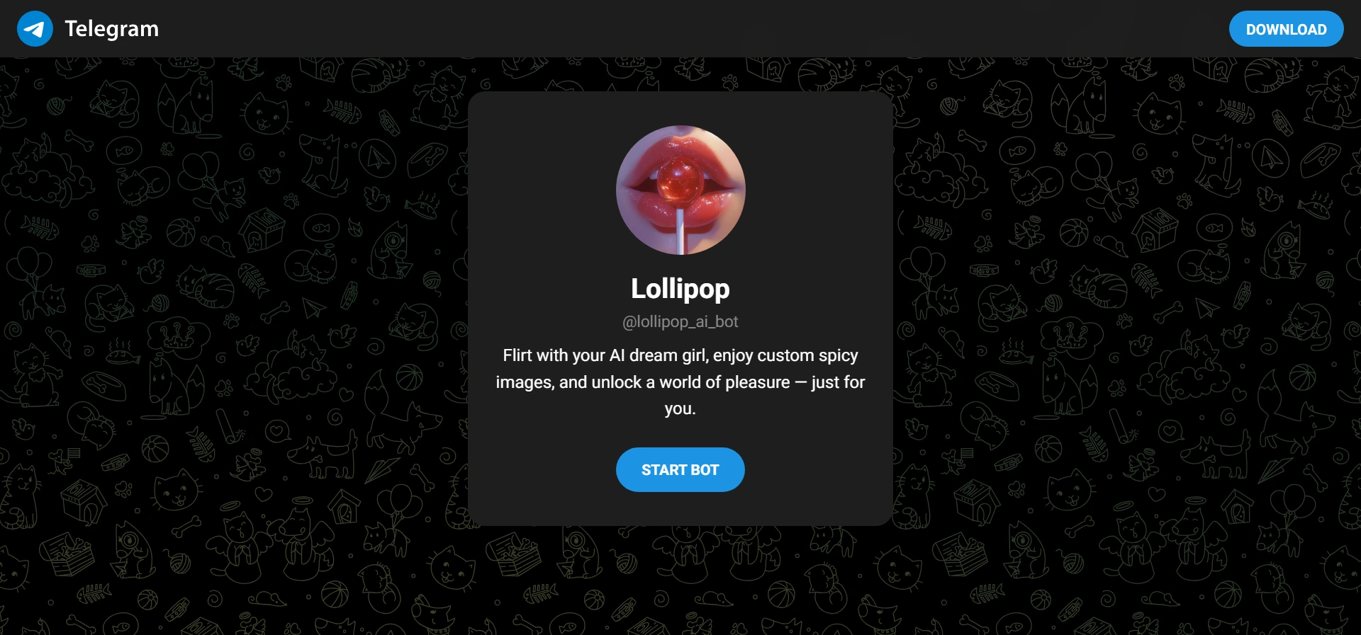 Lollipop AI Bot screenshot