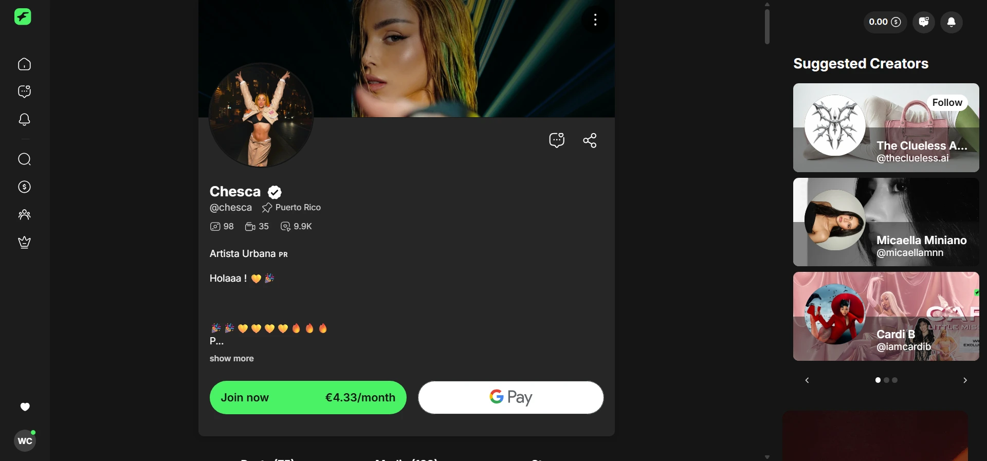 Chesca screenshot