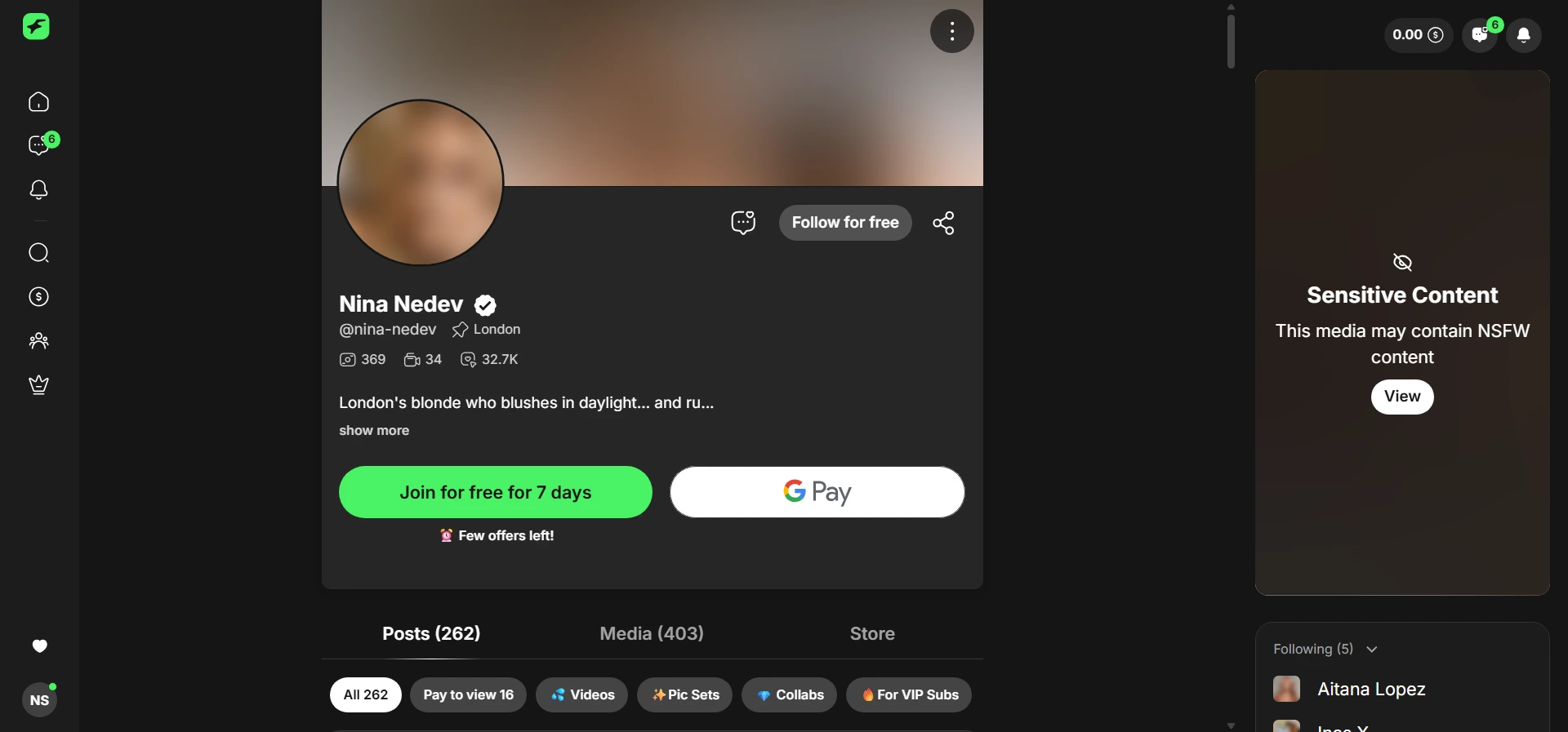 Nina Nedev screenshot
