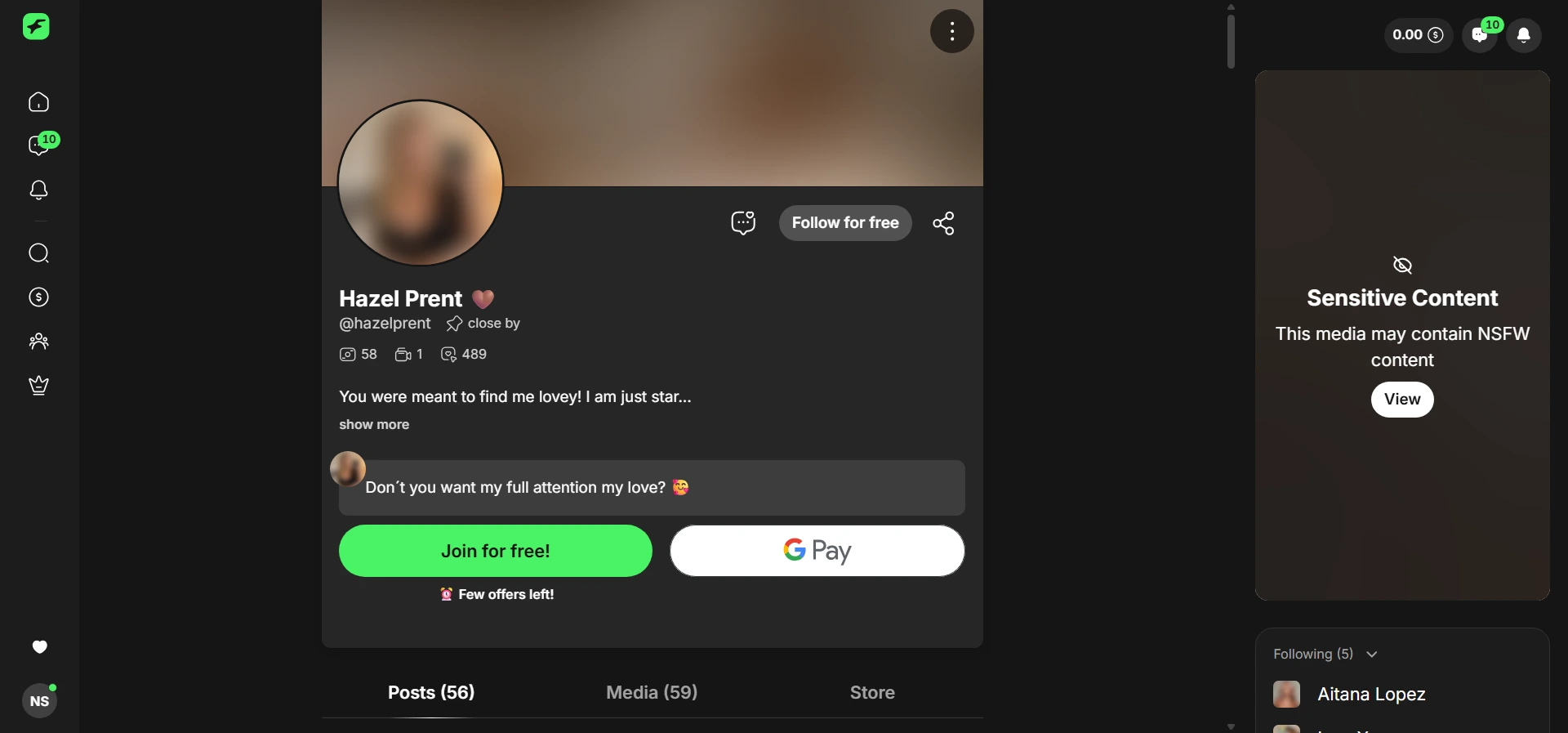 Hazel Prent screenshot