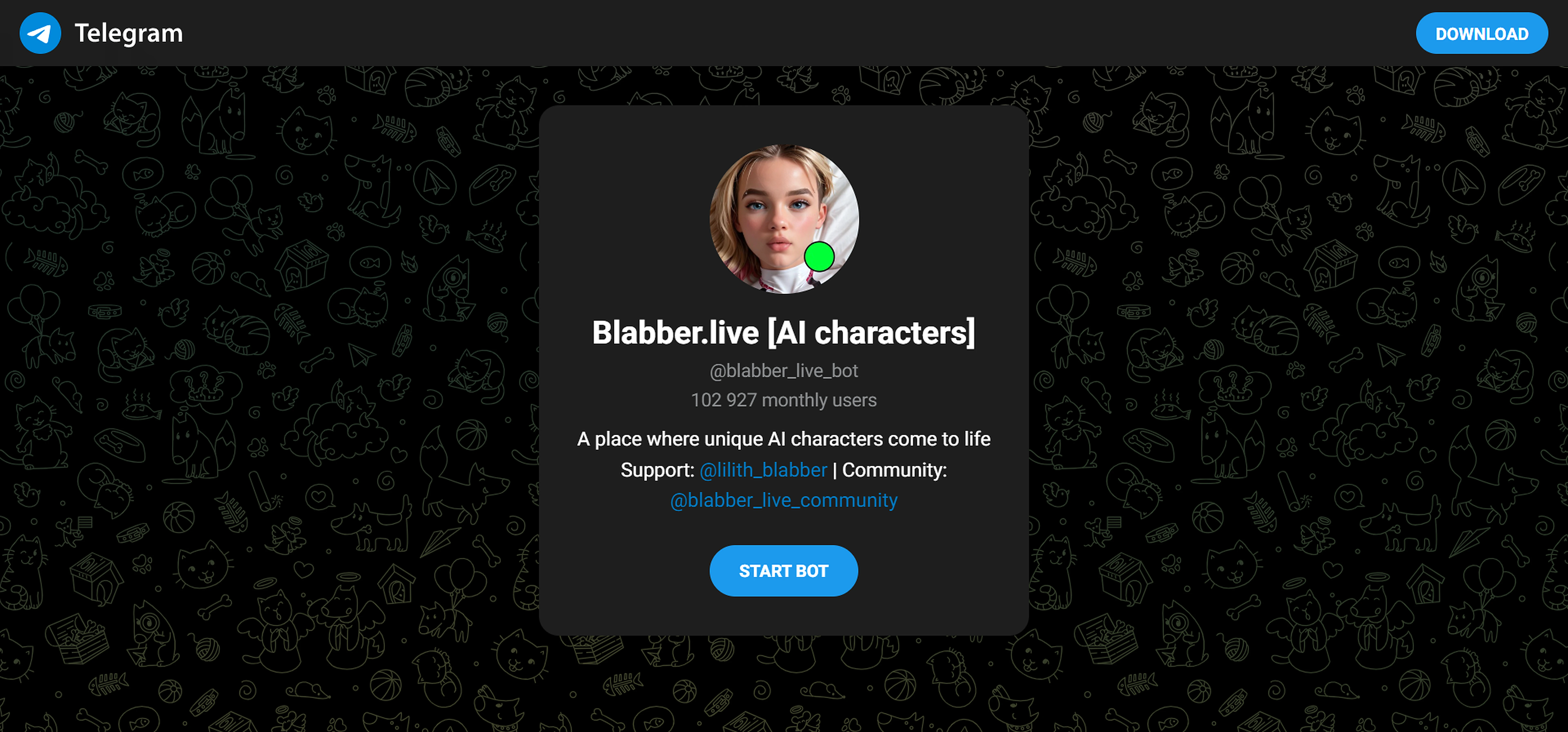 Blabber Live screenshot