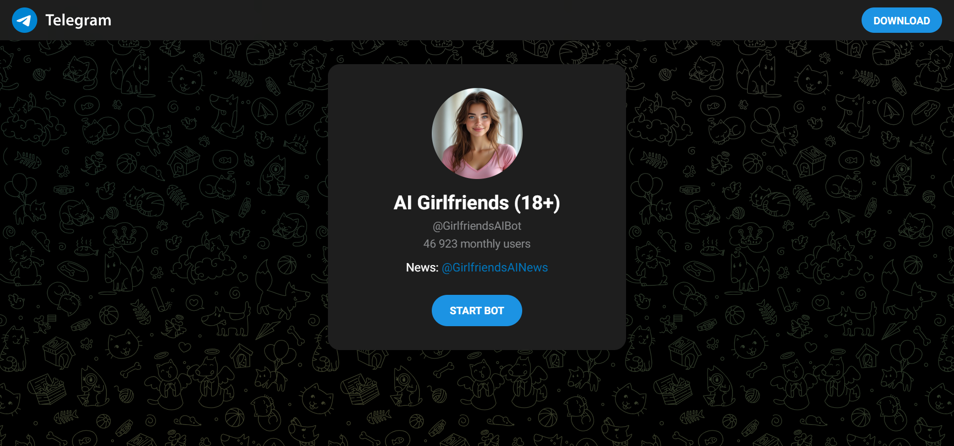 GirlfriendsAIBot screenshot