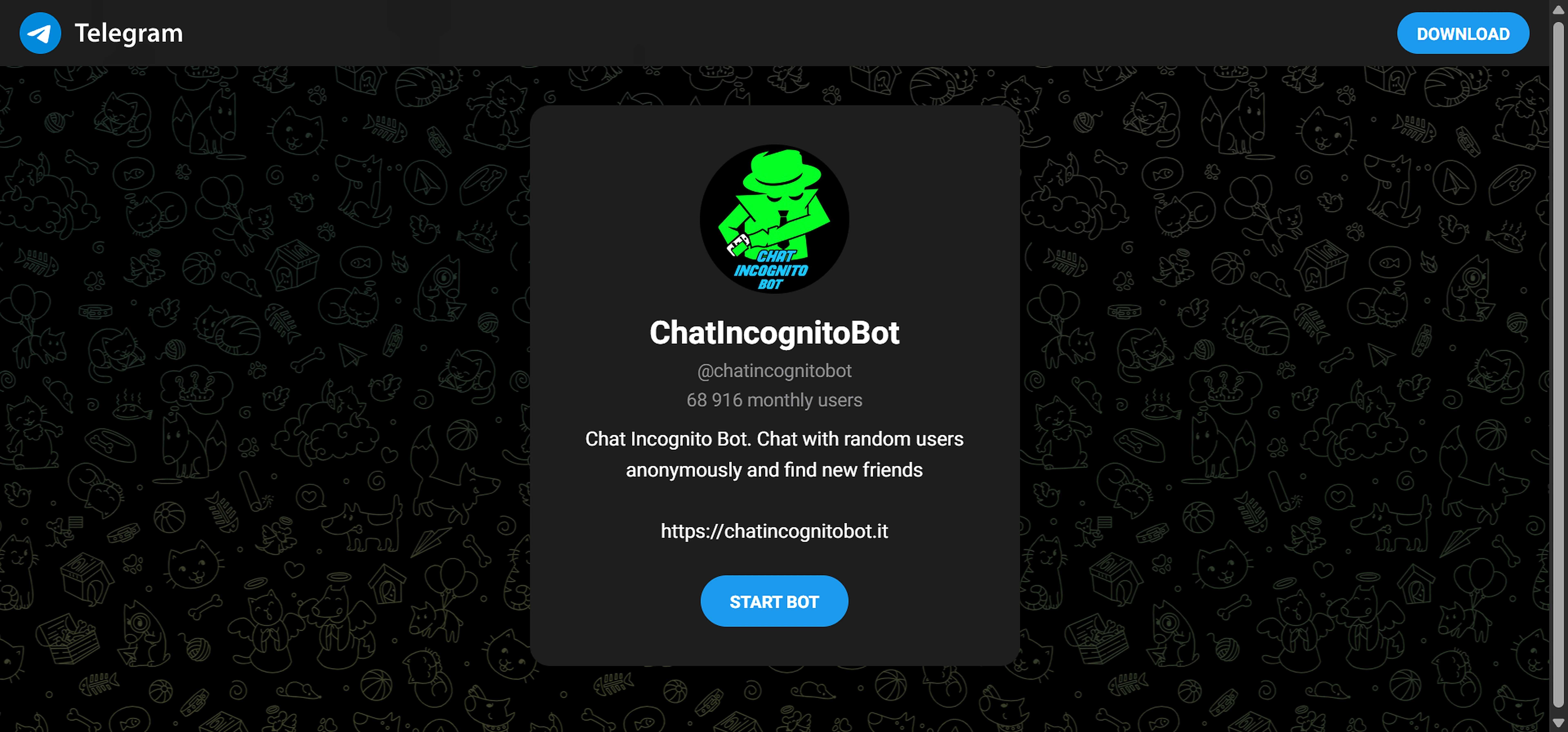 ChatIncognitoBot