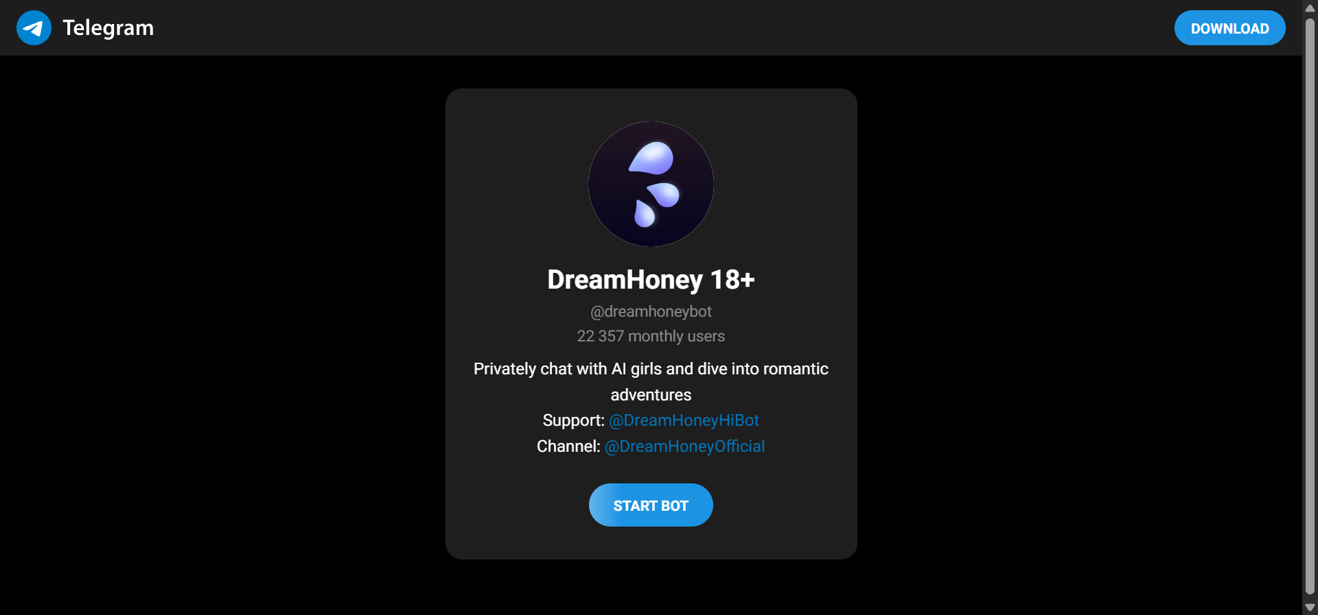 DreamHoney screenshot