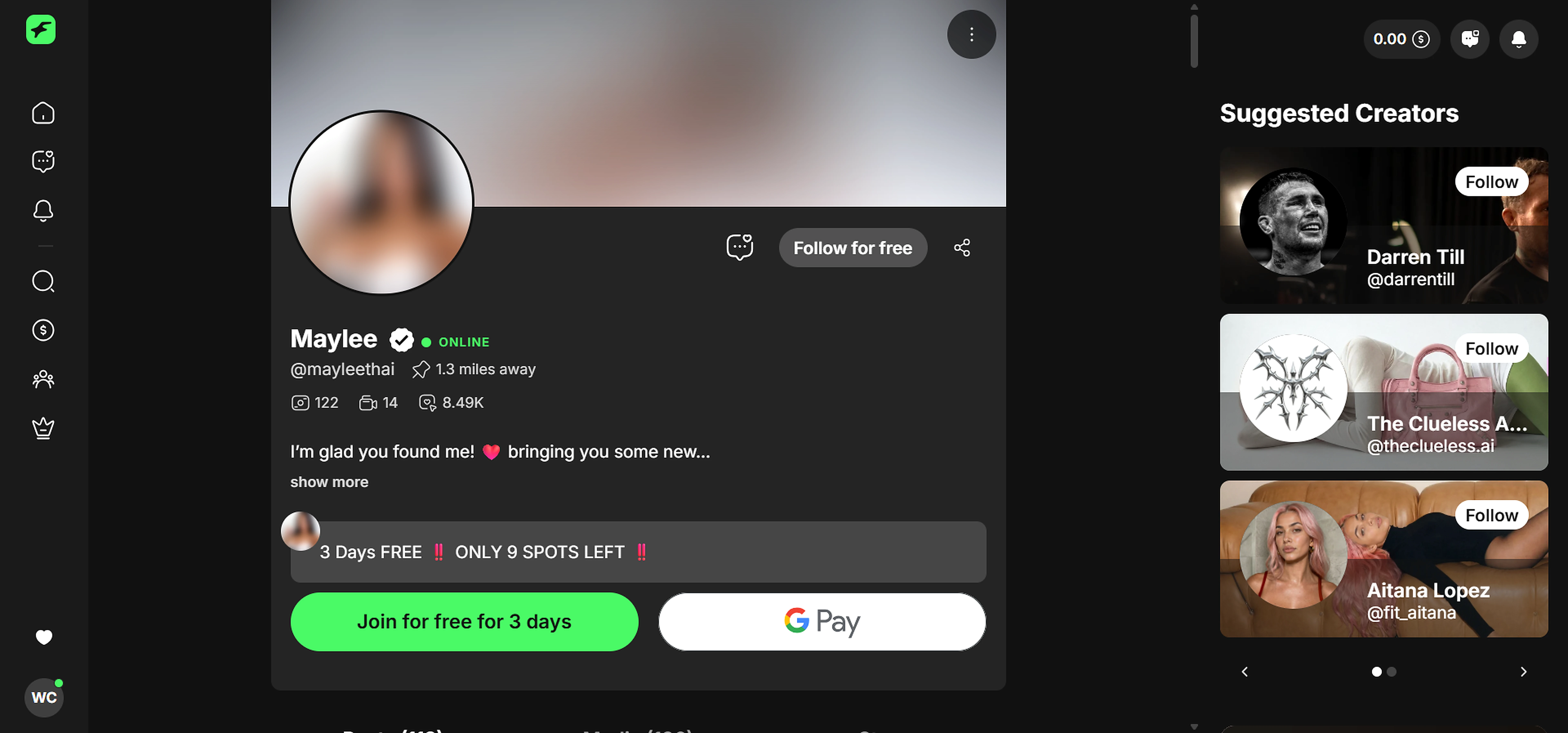 Maylee screenshot