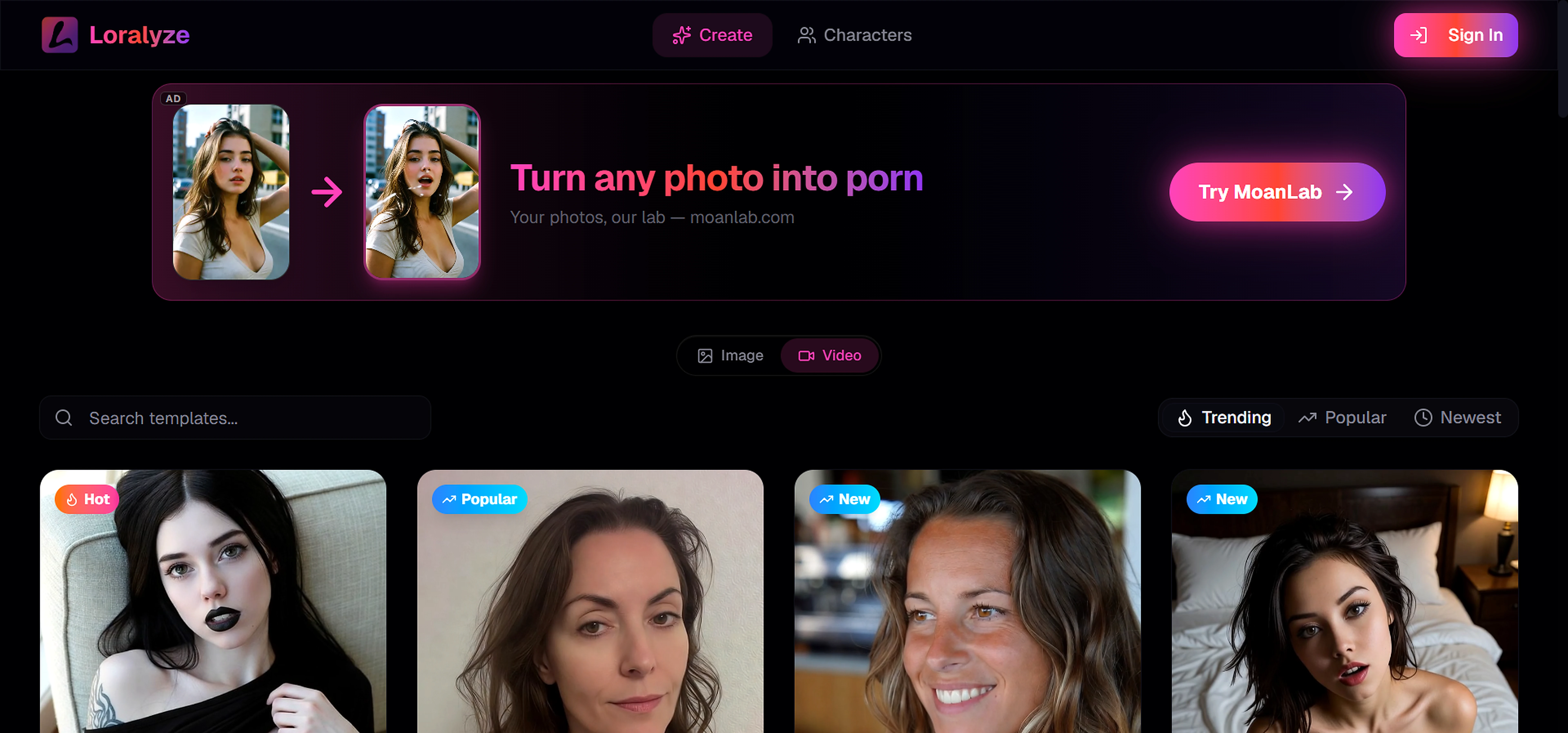 Loralyze screenshot