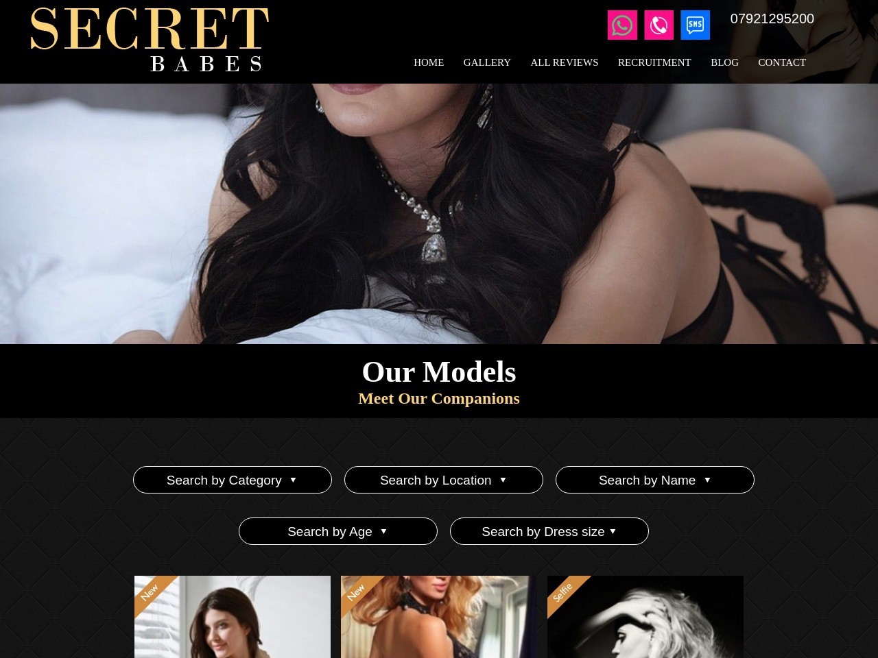 Escort Web Pages