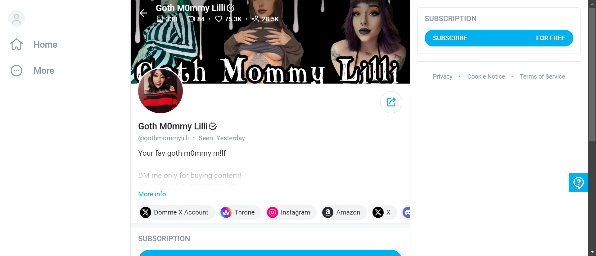 Goth Mommy Lilli