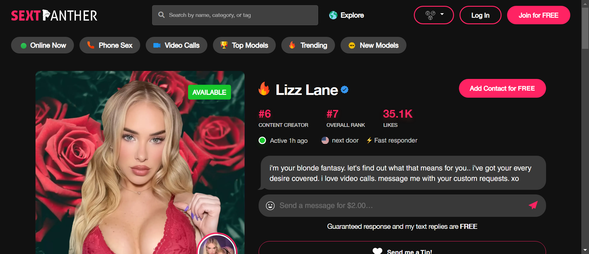 Lizz Lane screenshot