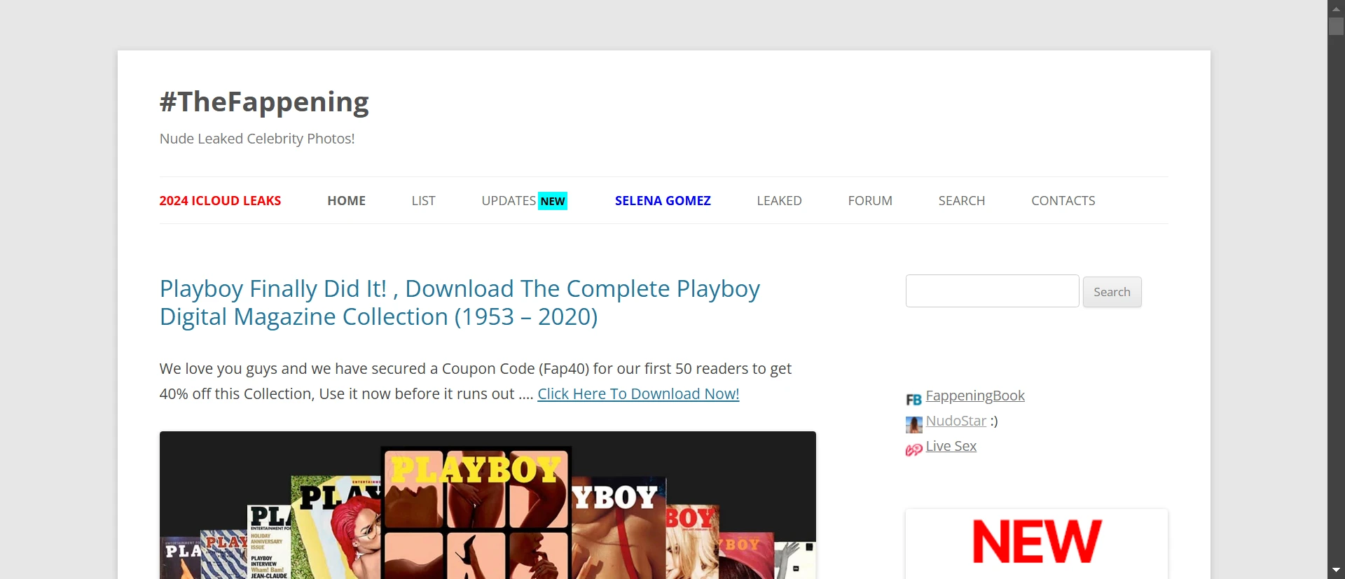 The Fappening Blog