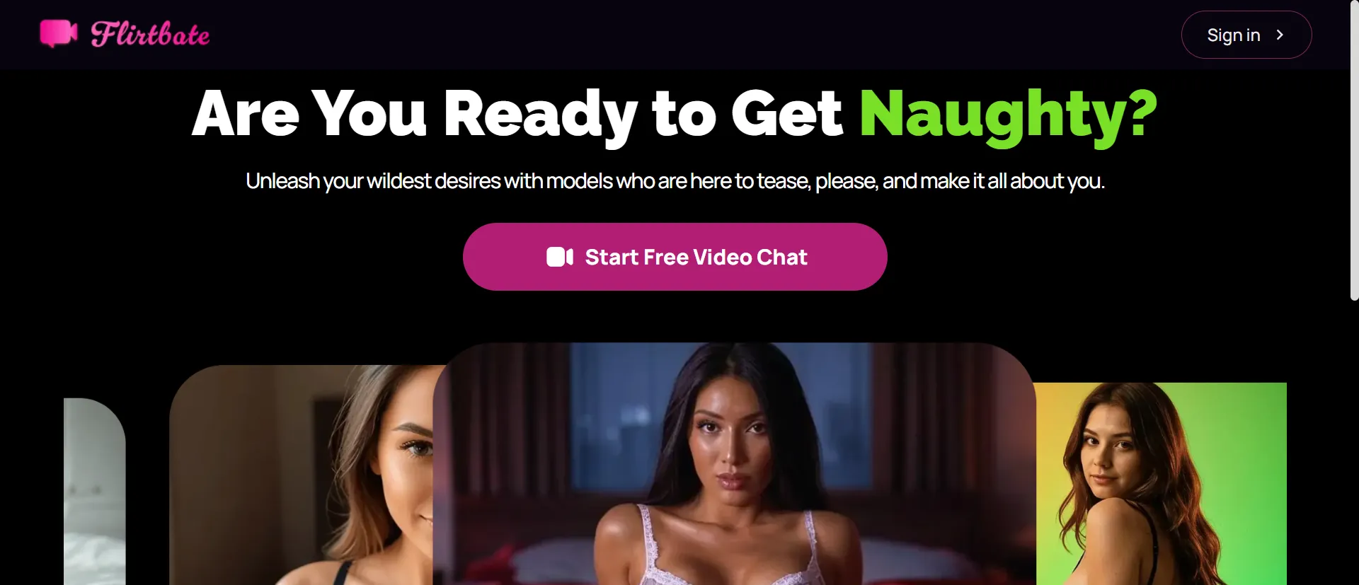 Flirtbate screenshot