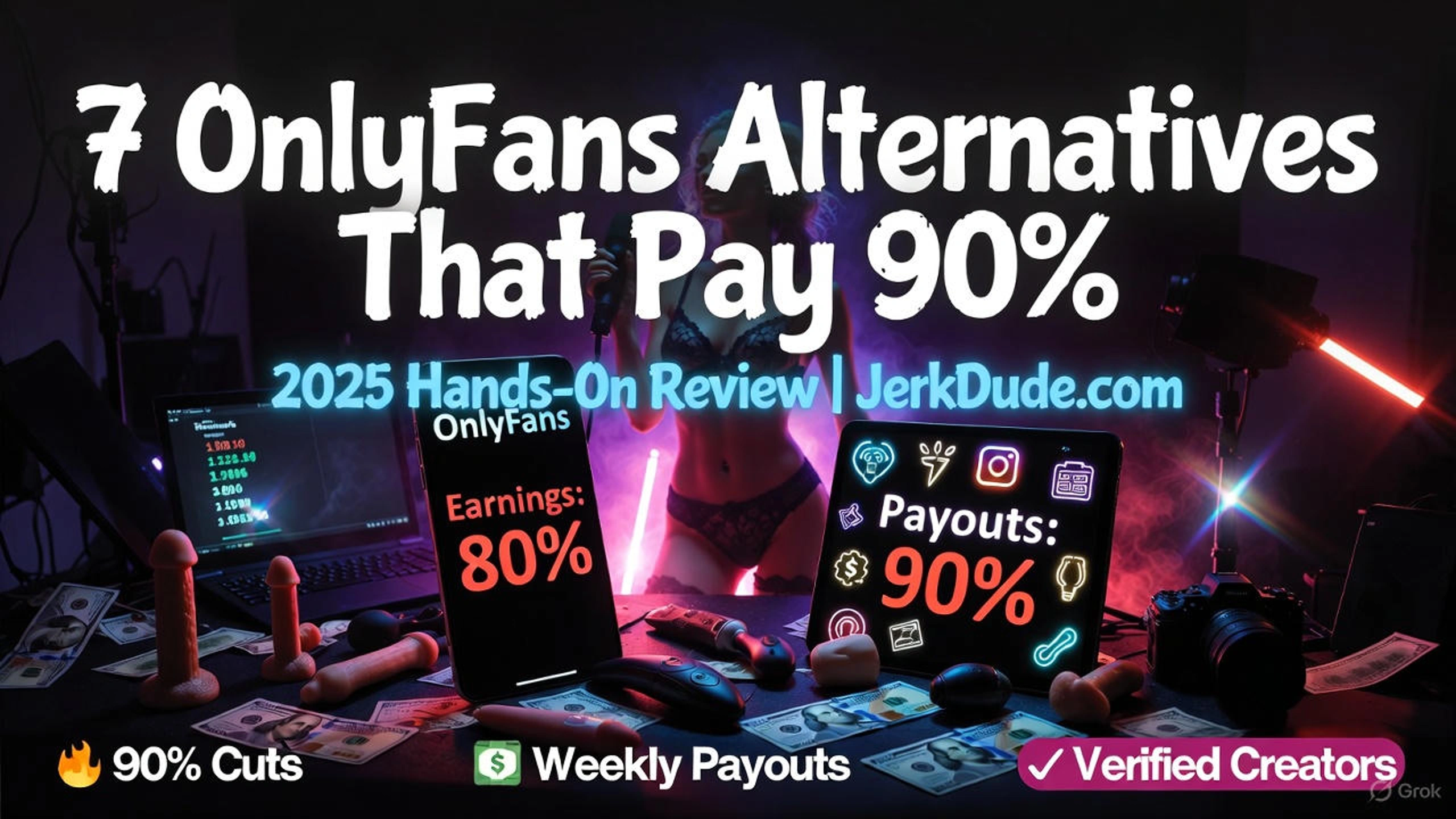7 OnlyFans Alternatives That Pay Creators 90% (Not 80%)