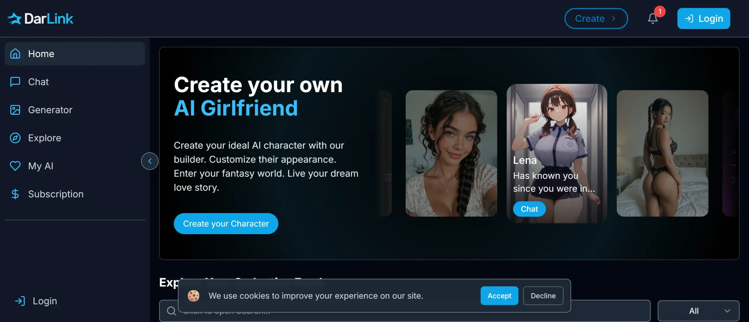 Darlink Ai screenshot